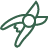 Gardening icon green 05
